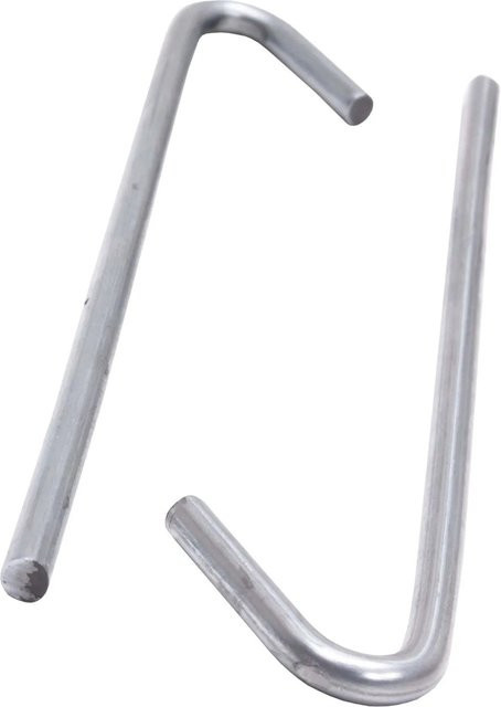 Protektor Abhängedraht mit Haken aus Stahl in Silber, 125 mm für die Deckenabhängung - Bild 1