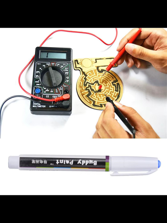 Elektronischer Reparatur-Stift mit leitfähiger Tinte für Platinen, Tastaturen und Fernbedienungen in Weiß - Bild 5