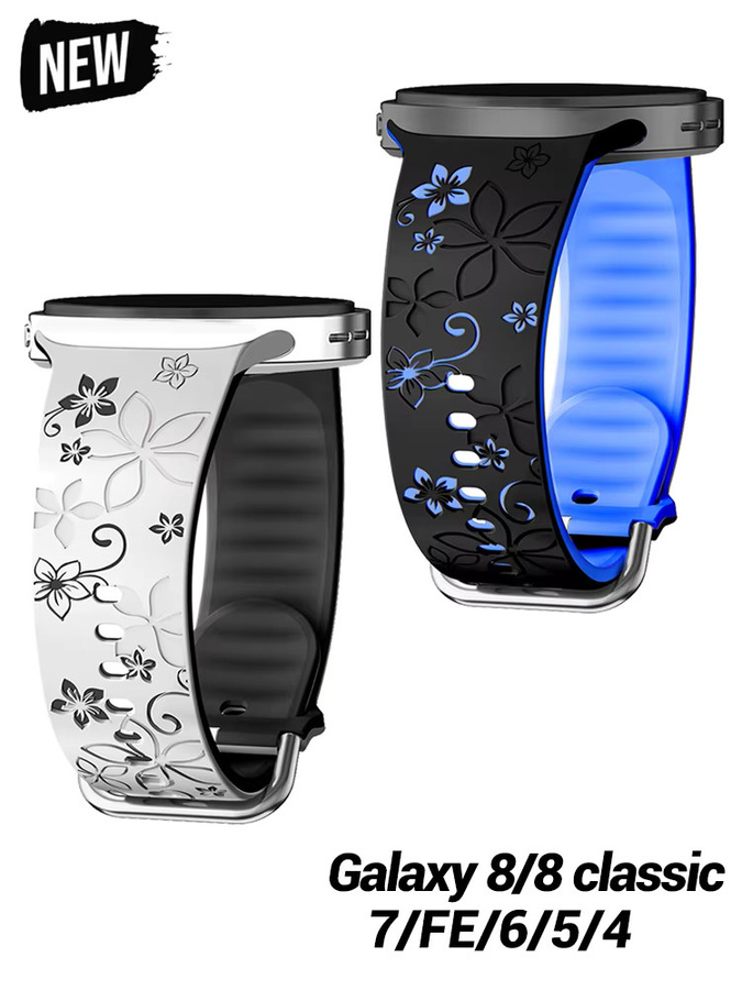 No Gaps Uhrenarmband Silikon, Schwarz, Unisex - Bild 5