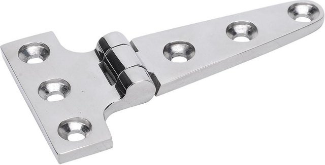 TOMTOP JMS T-Form Scharnier aus 316 Edelstahl in Weiß, klein - Bild 1