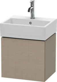 Duravit Waschtischunterschrank L-Cube wandhängend in Leinen, B/T/H: 43,4 x 34,1 x 40 cm - Bild 1