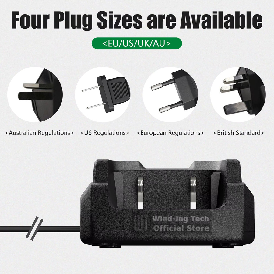 Quansheng UV-K1 Desktop-Ladegerät C-51-Basis in Schwarz für UV-K1, UV-K5 und UV-K6 Funkgeräte - Bild 2