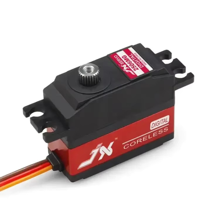 JX Servo PDI-2506MG, digitales kernloses Metallgetriebe-Servo, Schwarz - Bild 2