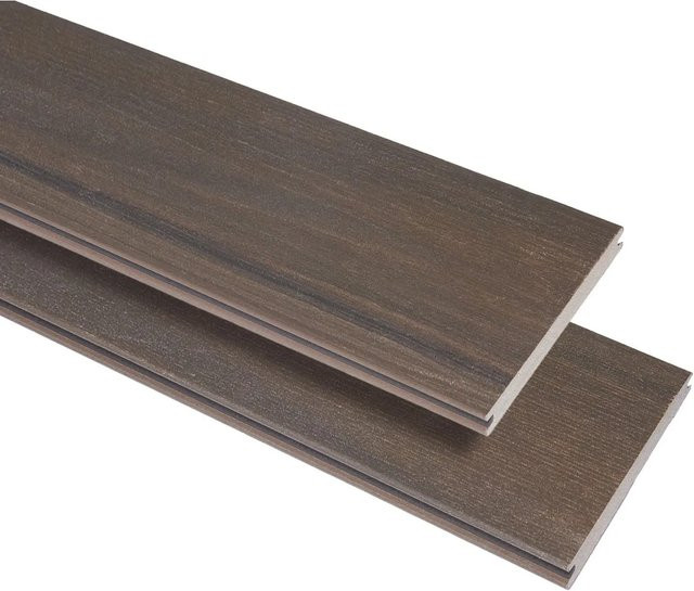 GartenLand WPC Terrassendiele Advance Walnut Bicolor Braun - Bild 1