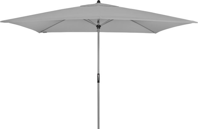 Doppler Sonnenschirm Mittelmastschirm Active Auto Tilt, hellgrau, B/T: 300 x 200 cm - Bild 1