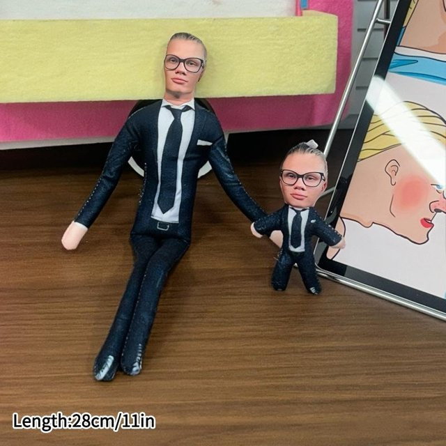 Schlüsselanhänger Erling Haaland, black, Unisex - Bild 1