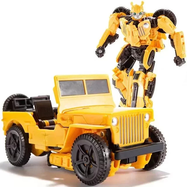 Taiba Transformation Krieger Modus Roboter Auto Modell, Gelb, Actionfigur - Bild 1