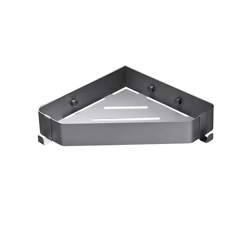 VGX Eckregal für Badezimmer und Küche aus Edelstahl in Silber Matt - Bild 3