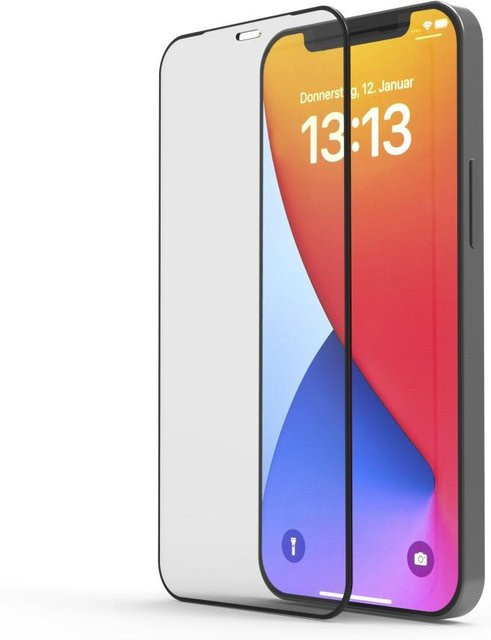 Extreme Protect Handy-Schutzglas für Apple iPhone 12 und iPhone 12 Pro, transparent mit Montagehilfe - Bild 1