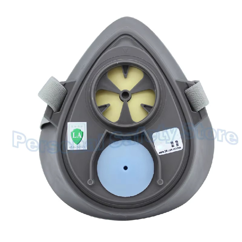 Industrielle Vollgesichts-Gasmaske 41in1 Typ 3700 mit Atemschutzfiltern zum Schutz gegen Staub und Formaldehyd beim Lackieren und Sprühen - Bild 3