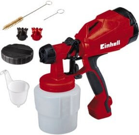 Einhell Farbsprühpistole TC-SY 400 P für Lacke und Lasuren in Rot, Schwarz und Weiß - Bild 5