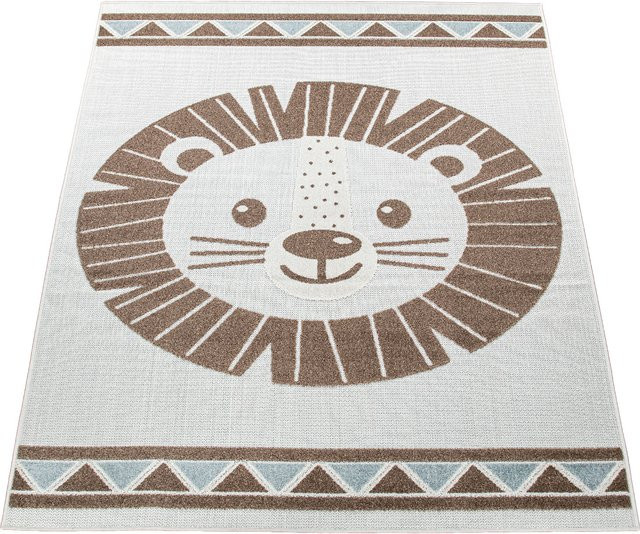 Kinderteppich Twitara für In- & Outdoor in Beige mit Hoch-Tief-Effekt, B: 160 cm, L: 220 cm - Bild 1