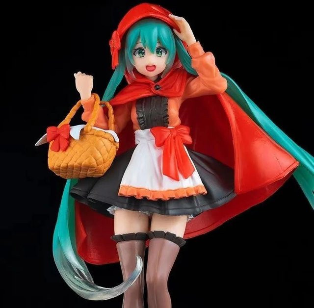 Anime Actionfigur Hatsune Miku Rotkäppchen Modell aus PVC, Höhe: 18 cm - Bild 1