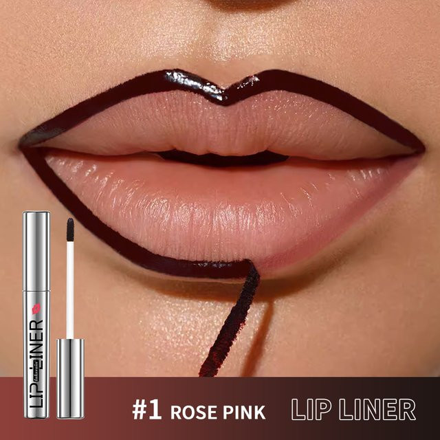 Lakerain Magic Lips Tattoo Lippenstift, Rose Pink, Matt - Bild 1