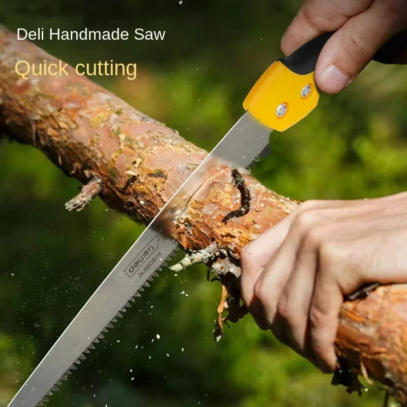 Deli Handsäge für Holzbearbeitung und Zimmerei mit 240 mm oder 270 mm Sägeblatt - Bild 2