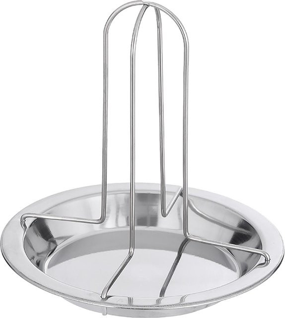 CosyHome Hähnchenbräter Rack aus Edelstahl in Silber, faltbar und abnehmbar - Bild 1
