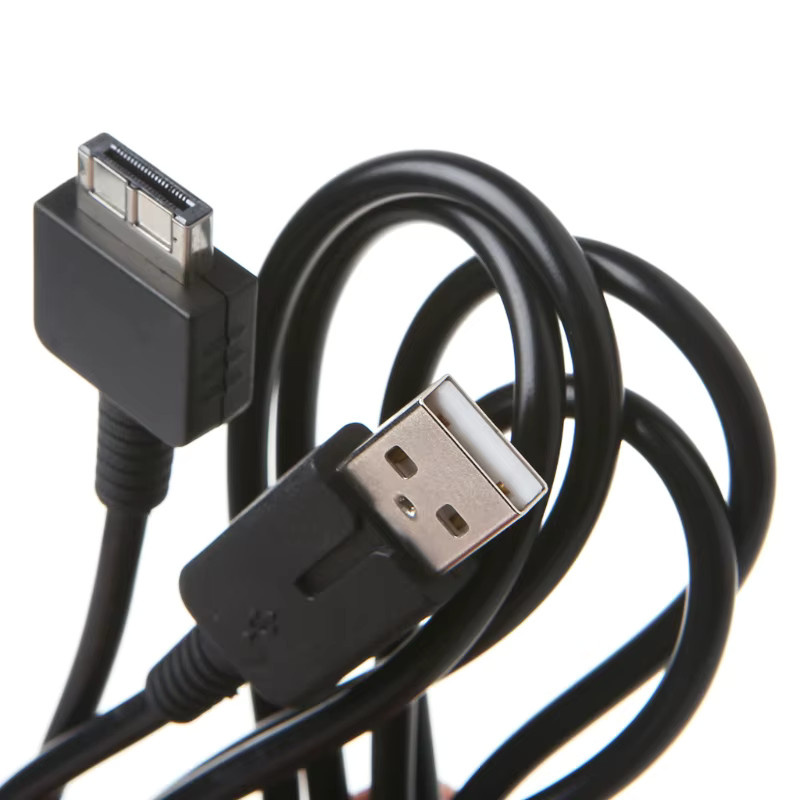 JCD USB-Ladekabel für PS Vita PSV 1000, Datenkabel und Adapter, Schwarz, Länge: 1,2 m - Bild 2
