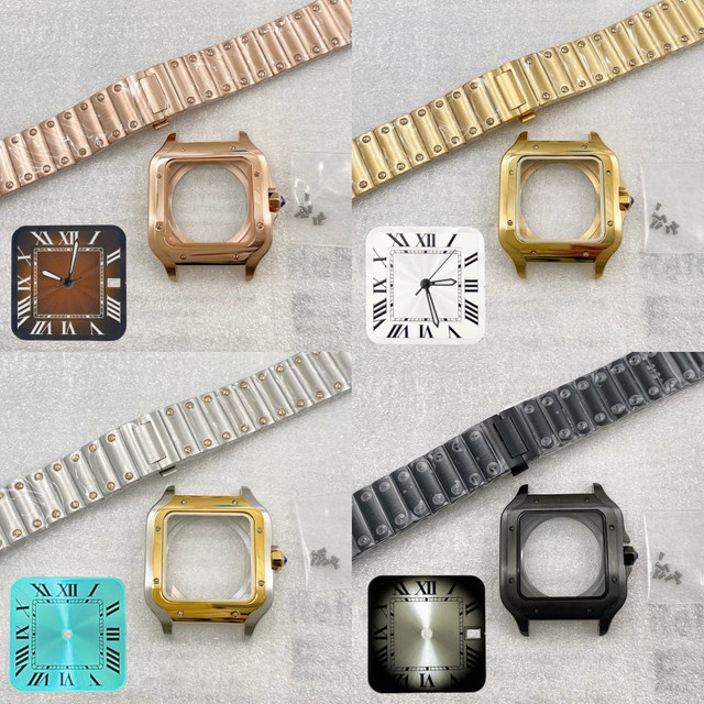 PaRilk Uhrengehäuse Edelstahl, 38 mm, Unisex - Bild 1