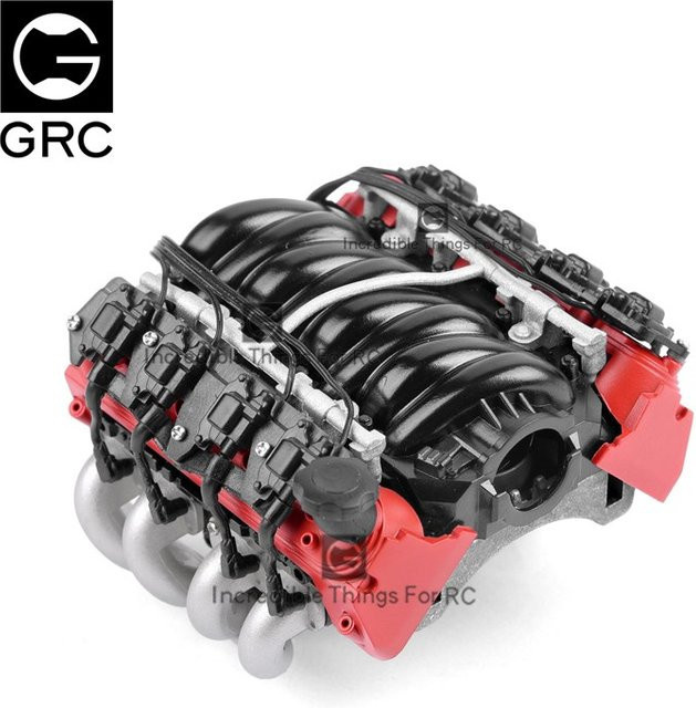 GRC LS7 V8 simulierter Motorkühlermotor-Lüfter, 1/10, Zubehör - Bild 1