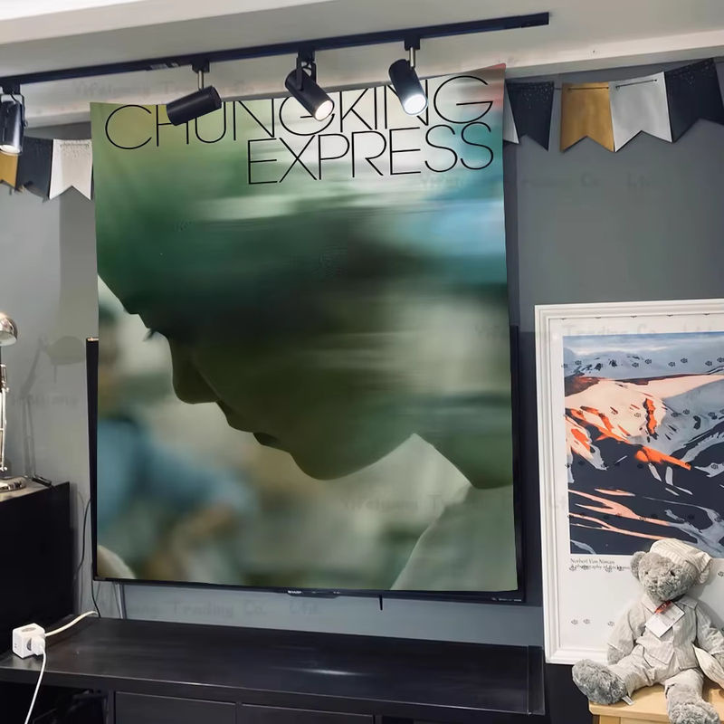 Bohemian Wandteppich im Mandala-Design mit Wong Kar Wai Filmprint als dekorativer Wandbehang - Bild 5