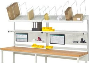 Rau System-Aufbau Komplettset 03 in Grau und Weiß mit einer Breite von 300 cm - Bild 1
