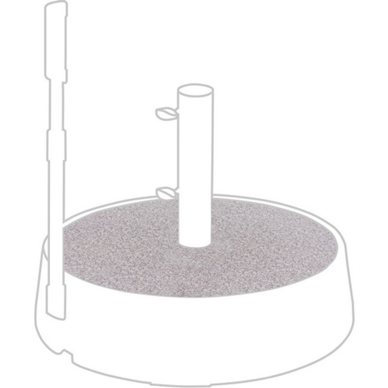 DOPPLER Dekorplatte aus Metall in Grau, B/H/T: 53 x 2 x 53 cm - Bild 1