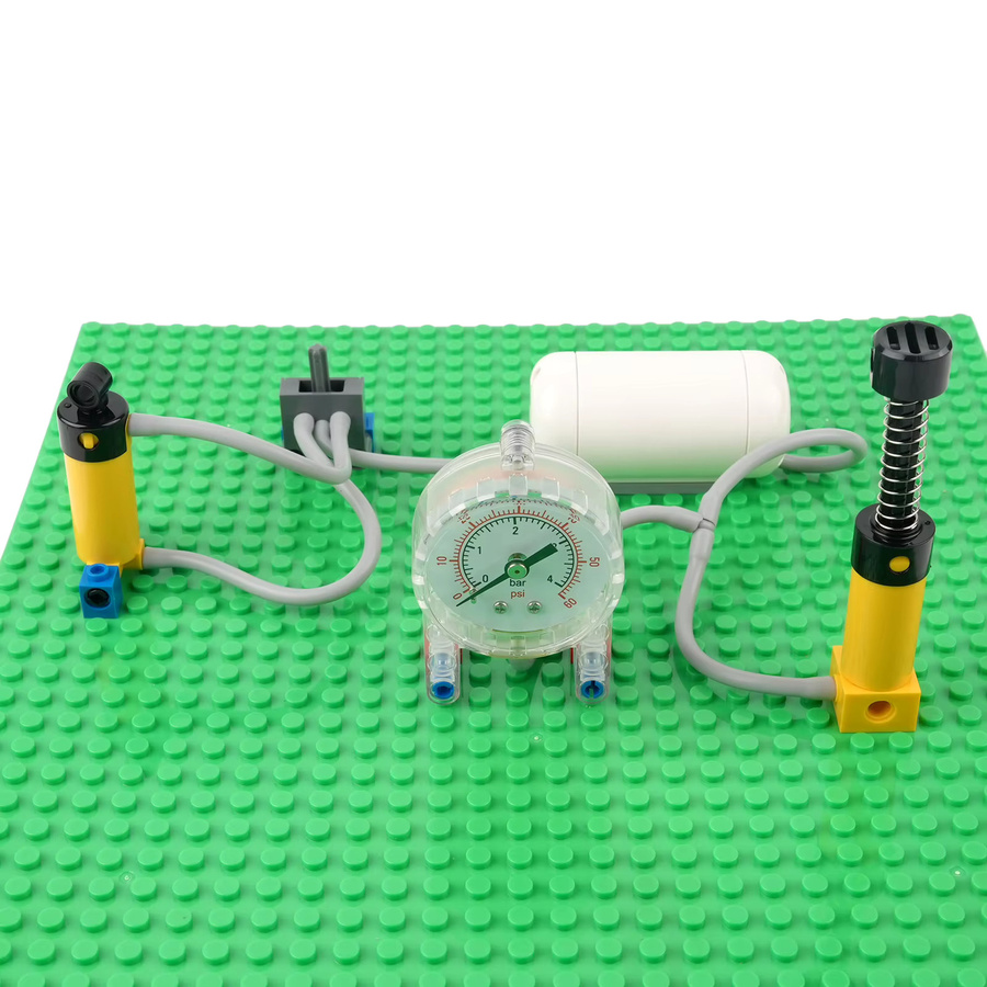 wishiot MOC Pneumatisches Baukasten-Set, 16-teiliges Set - Bild 2