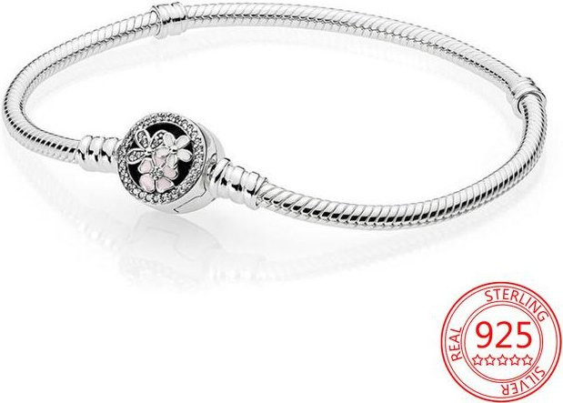 Allbestart Armband 925 Silber, Zirkonia, Stern, 21cm, Unisex - Bild 1