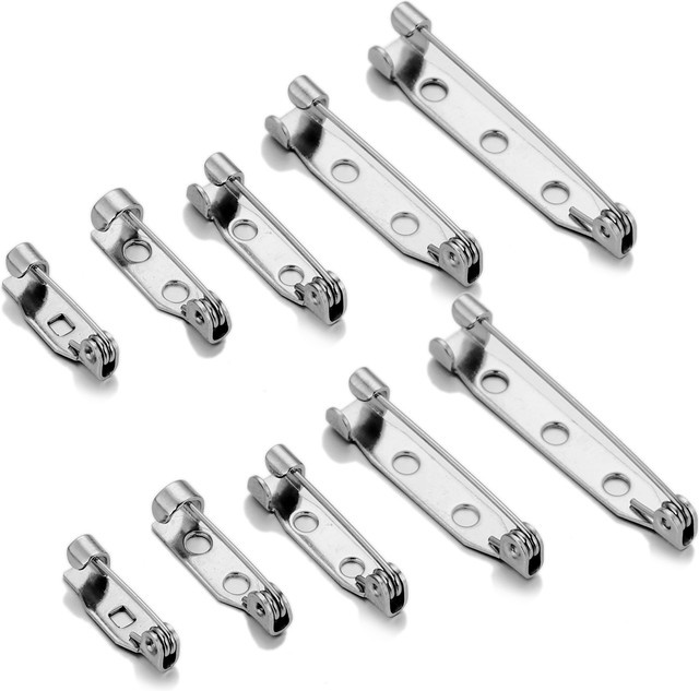 Alisaya Sicherheitsnadel Brosche Pins Edelstahl, 20/25mm - Bild 1
