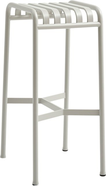 HAY Palissade Bar Stool aus Stahl in Grau - Bild 1