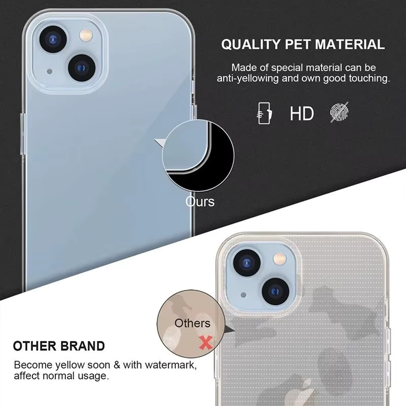 ZEKS Stoßfeste 360-Ganzkörper Handyhülle mit zweilagigem Schutz für iPhone, Farbe: Transparent - Bild 5