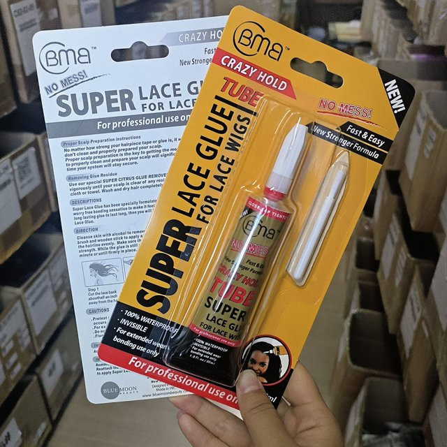 BMB Crazy Lasting Super Lace Glue, Perückenkleber, Transparent, Unisex - Bild 1