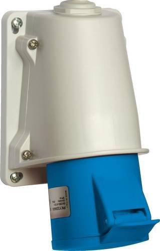 Schneider Electric PKY32W423 CEE Wandsteckdose 32A 250V in Weiß - Bild 1