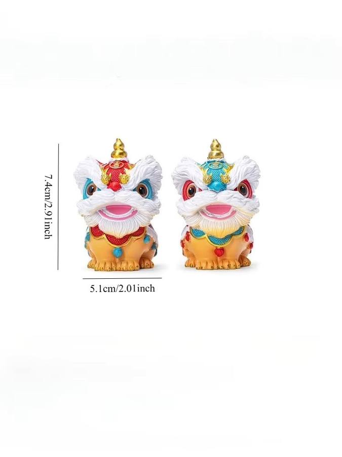 China-Chic Tea Pet Desktop-Dekoration im orientalischen Stil, Mehrfarbig - Bild 6