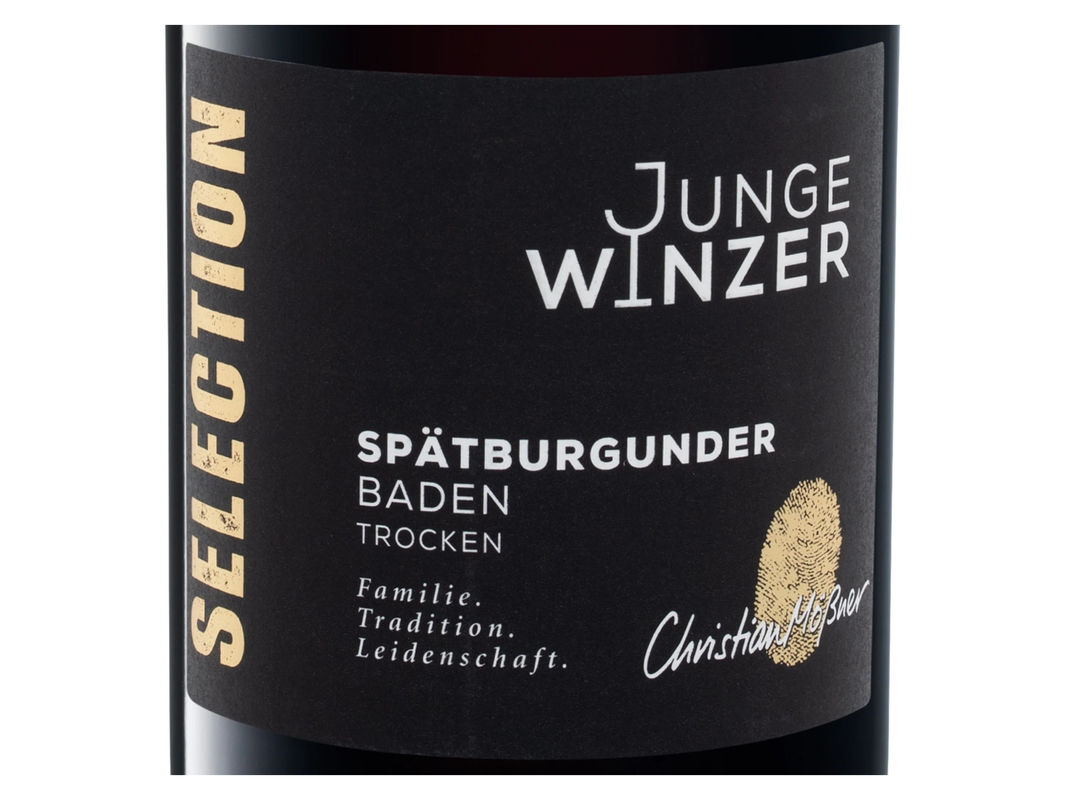 Junge Winzer Selection Spätburgunder trocken Rotwein 2022 0,75 l - Bild 2