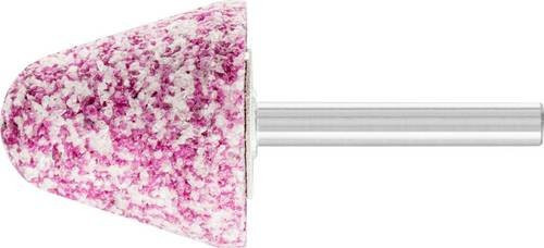 PFERD Schleifstift Kegel A24 in Pink für Stahl und Stahlguss Durchmesser: 32 mm, Schaft-Durchmesser: 6 mm - Bild 1
