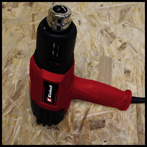 Einhell Heißluftpistole TE-HA 2000 E mit 2000 W und 9 Temperaturstufen in Rot/Schwarz - Bild 3