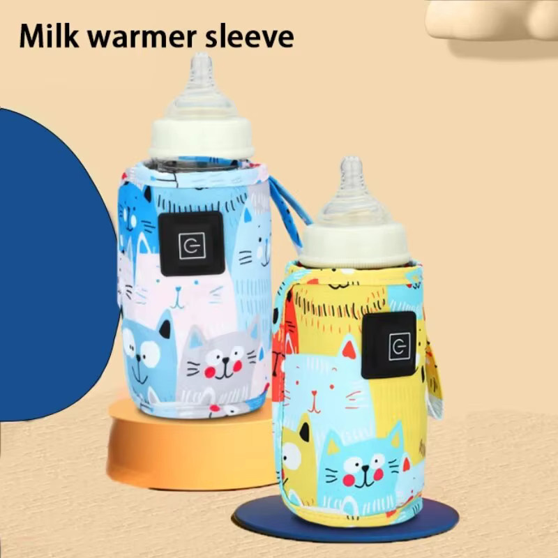 Tragbarer USB Milchwärmer mit drei Temperaturstufen für Babyflaschen in Multicolour - Bild 3