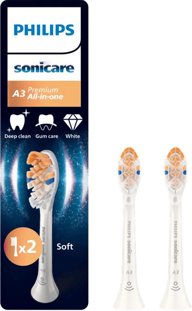 Philips Sonicare Premium All-in-One HX9092/87 elektrische Zahnbürste in Weiß (2 Stück) - Bild 1