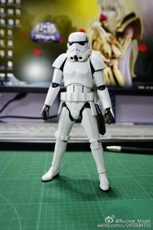 Erilles White Soldier Assembly NuclearModel Atomic Model, 1/12, Super Movable Storm - Bild 2