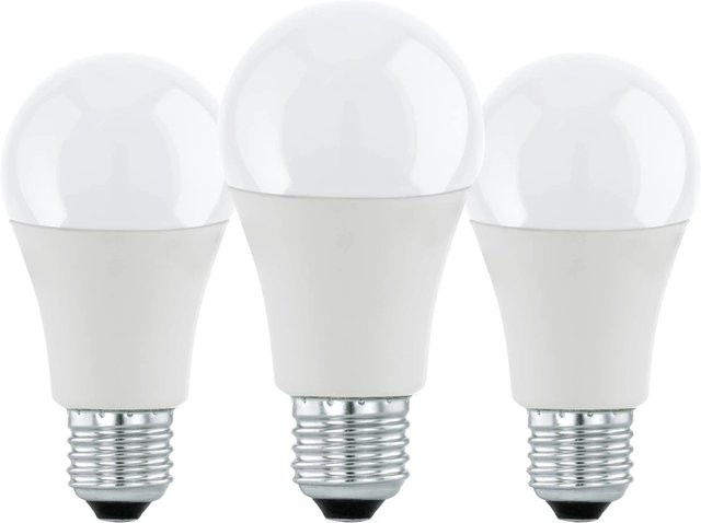 Eglo LED Leuchtmittel E27 Glühlampenform in Warmweiß mit 8 W - Bild 1