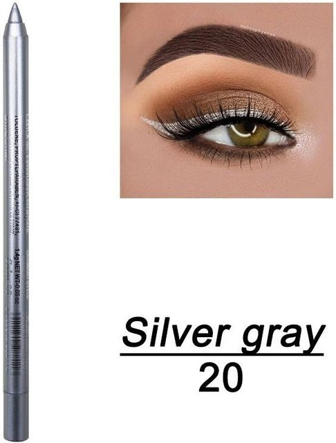 The best future Gel-Eyeliner, grau, Metallic - Bild 1