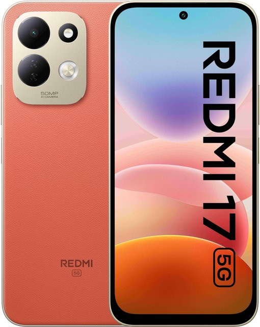 Xiaomi Redmi 17 5G Smartphone 4GB RAM 128GB Speicher Vivid Orange - Bild 1