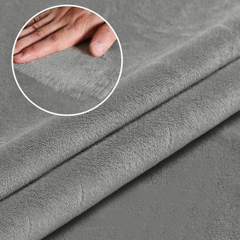 YZFZP Elastischer Fußhocker-Bezug aus Polyester in verschiedenen Farben, abnehmbarer und rutschfester Möbelschutz für deinen Hocker - Bild 2