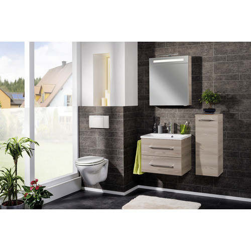 Fackelmann B.clever Bad-Hängeschrank Alaska Esche Braun B: 30,5 cm, H: 81 cm, T: 32 cm - Bild 3