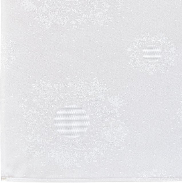 Rico Design Tischdecke quadratisch weiß B/B: 92 x 92 cm - Bild 1