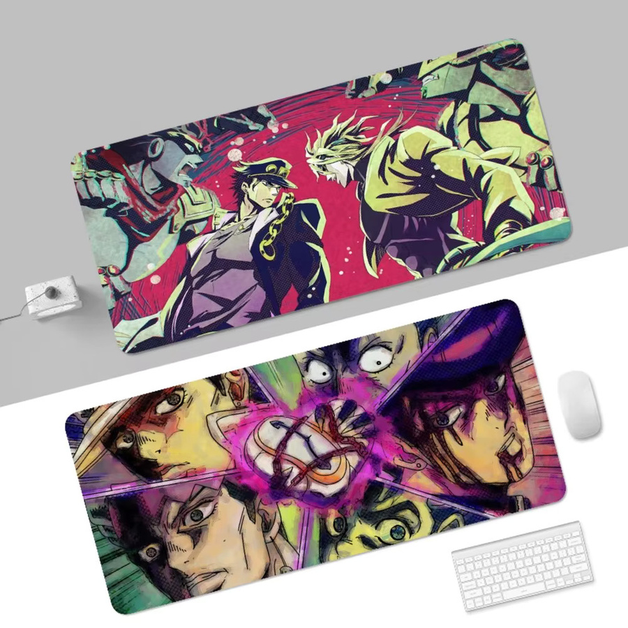 JoJo's Bizarre Adventure INS Tide Große Schreibtischunterlage Multicolour Gaming-Zubehör für PC und Studenten - Bild 2