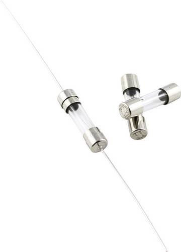 ESKA Feinsicherung Superflink 1.25A 250V transparent Glas, 10 Stück, Durchmesser: 5 mm, Länge: 20 mm - Bild 1