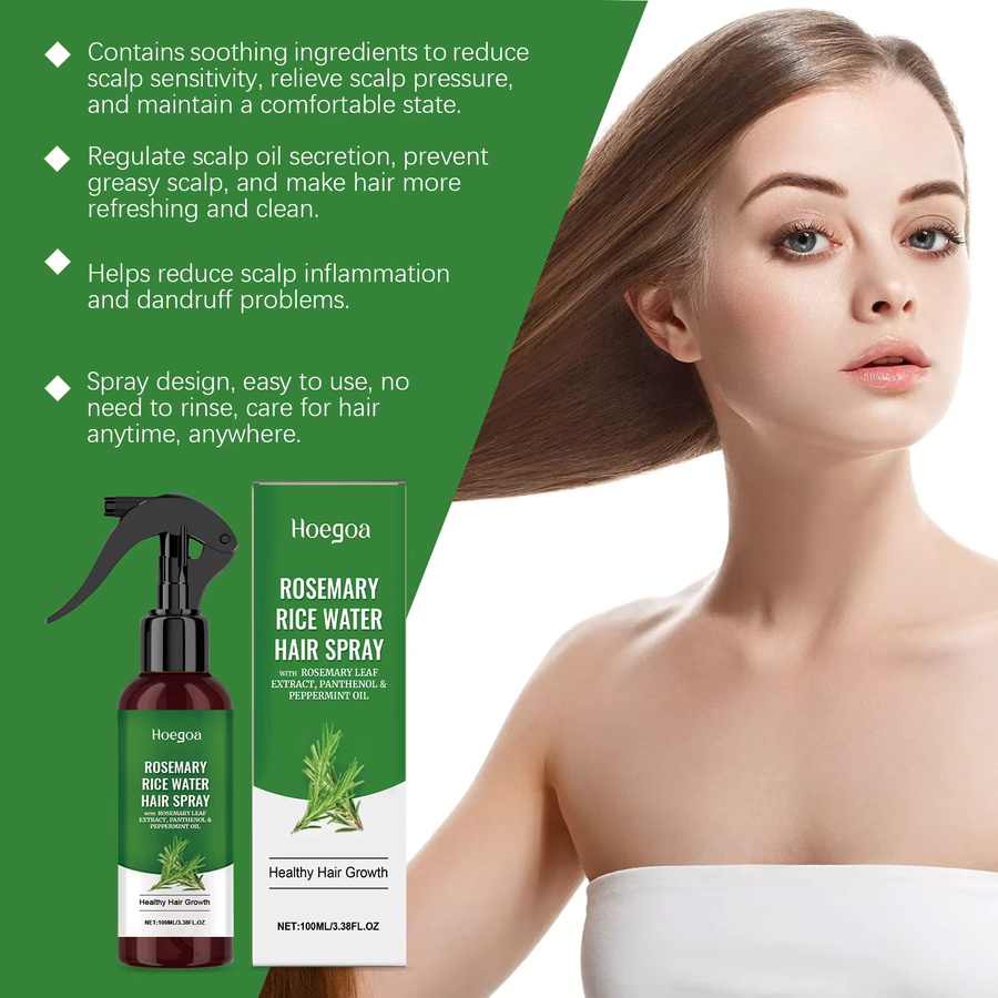 HOEGOA Rosmarin Haarwuchs-Spray, Unisex - Bild 5