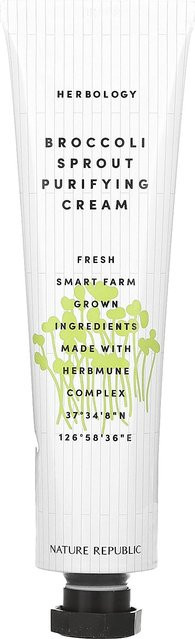 Herbology Brokkolisprossen Reinigungscreme, 70 ml, Trockene Haut - Bild 1